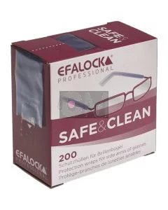 Efalock Protection de Branches de Lunettes SAFE & CLEAN 200 Pièces