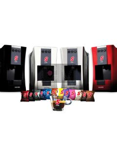 Essse Machine à Café S.12 Argent – Élégance et Performance