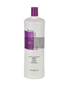 Fanola No Yellow Shampoo 1L - Shampooing Anti-Jaunissement Professionnel