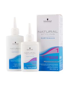 Glamour Wave 1  (80 ml) + Neutraliser (100 ml) – Natural Styling