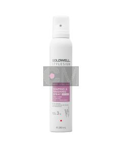 Goldwell StyleSign Spray Modelant & Fixant 2-en-1 200ml - Protection Thermique 230°C
