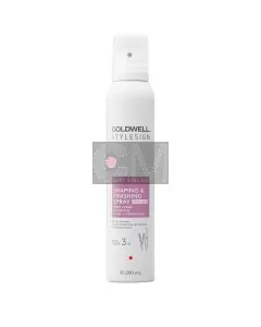 Goldwell StyleSign Spray Modelant & Fixant 2-en-1 200ml - Protection Thermique 230°C