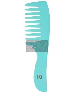 ILU Peigne en Bambou Ocean Breeze - Peigne Antistatique Vegan et Écologique