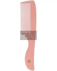 ILU Peigne en Bambou Sweet Tangerine – Démêlage Doux et Durable