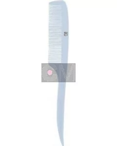 ILU Peigne en Bambou True Blue - Peigne Antistatique Écologique pour Tous Types de Cheveux