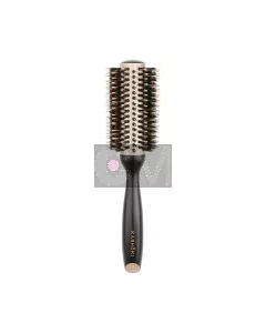Kashoki Brosse Ronde en Bois ø 28 mm - Brushing Professionnel pour Carré