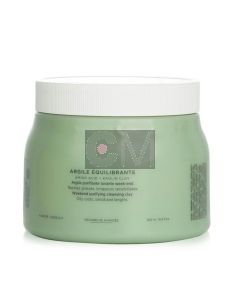 Kérastase Spécifique Argile Équilibrante - Soin Purifiant pour Cuir Chevelu Gras 500ml