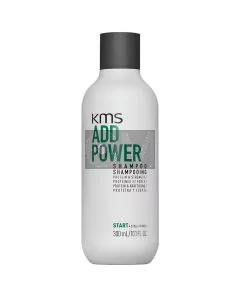 KMS Add Power Shampoo Fortifiant 300ml - Thé Blanc & Protéines de Riz