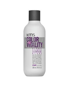 KMS ColorVitality Blonde Shampoo 300ml - Neutralise les Reflets Jaunes