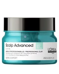 L'Oréal Professionnel Scalp Advanced Anti-Oiliness 2en1 Deep Purifier Clay 250ml