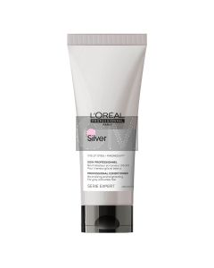 L'Oréal Professionnel Série Expert Silver Conditioner 200ml - Soin Neutralisant Anti-Jaunissement