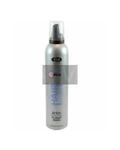 Lisap High Tech Hair Gel Mousse Effet Mouillé 300ml - Tenue Forte & Brillance Intense