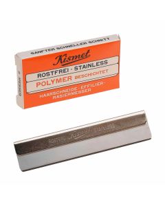 Lot de 6 lames de rasoir en acier inoxydable Kismet – Sibel