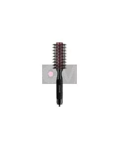 Lussoni Brosse Ronde en Bois ø 28 mm – Styling Professionnel pour Cheveux Mi-longs