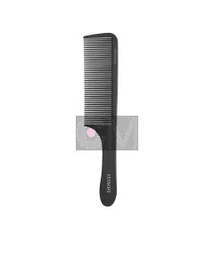 Lussoni Handle Comb 406 – Peigne à Manche Professionnel à Dents Fines pour Cheveux Fins