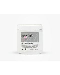 Nook Beauty Family Crema Dolcezza Avoine & Riz 250ml - Soin Démêlant Cheveux Fins