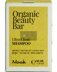Nook Organic Beauty Bar ULTRA CLEAN SHAMPOO - Shampoo Solide Purifiant 50g