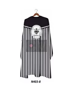 Novon Professional Cape Barber Stripes Black/Gold/White - N403 8