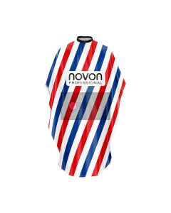 Novon Professional Cape Colour Line Blanc/Rouge/Bleu - N403 14