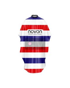Novon Professional Cape Colour Line Blanc/Rouge/Bleu - N403 15