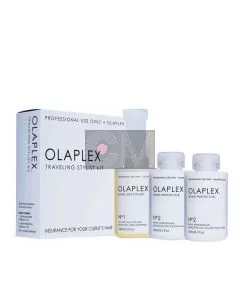 OLAPLEX Travelling Stylist Kit - Système de Reconstruction Professionnelle No.1 & No.2