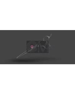 Olivia Garden SilkCut PRO Matt Black Ciseaux de Coiffure 6,50'' RH
