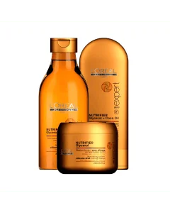 Pack cheveux secs et dénutris + 1 conditionneur OFFERT