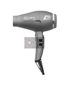 Parlux Alyon Ionic Graphite - Sèche-cheveux professionnel 2250W avec moteur K-Advanced Plus