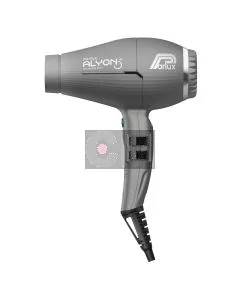 Parlux Alyon Ionic Graphite - Sèche-cheveux professionnel 2250W avec moteur K-Advanced Plus