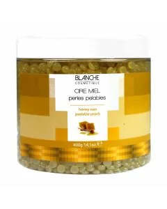 Pot 400ml Cire Pelable au Miel Blanche Cosmétique