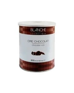 Pot Cire au Chocolat – Blanche Cosmétique