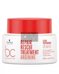 Schwarzkopf BC Repair Rescue Treatment 200ml - Soin Réparateur Intensif