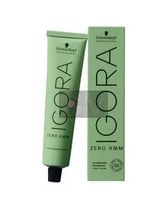 Schwarzkopf Professional Igora Zero Amm 4-0 Châtain Moyen 60ml - Coloration Permanente Sans Ammoniaque