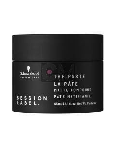 Schwarzkopf Professional Session Label The Paste 65ml - Pâte Mate Remodelable