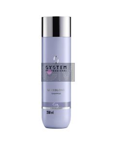 System Professional LB1 Luxeblond Shampooing 250ml - Neutralise les Reflets Jaunes