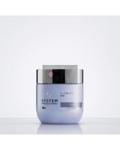 System Professional Luxeblond Mask 200ml - Masque Réparateur Intensif pour Cheveux Blonds