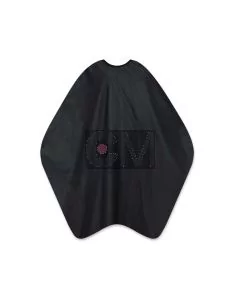 Trend Design BasicCut Peignoir de Coupe Noir 125x145cm