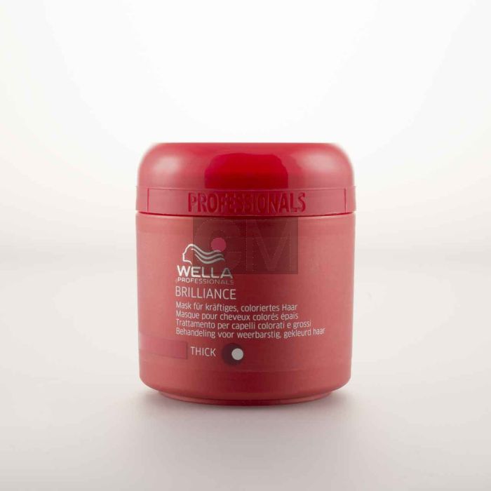 Masque cheveux colorés épais Color Brilliance - Wella Professionals