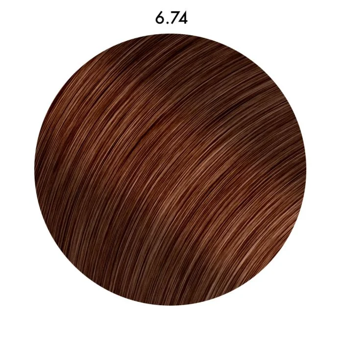 6.74 Blond foncé marron cuivré (100ml) - Lumini'Sens