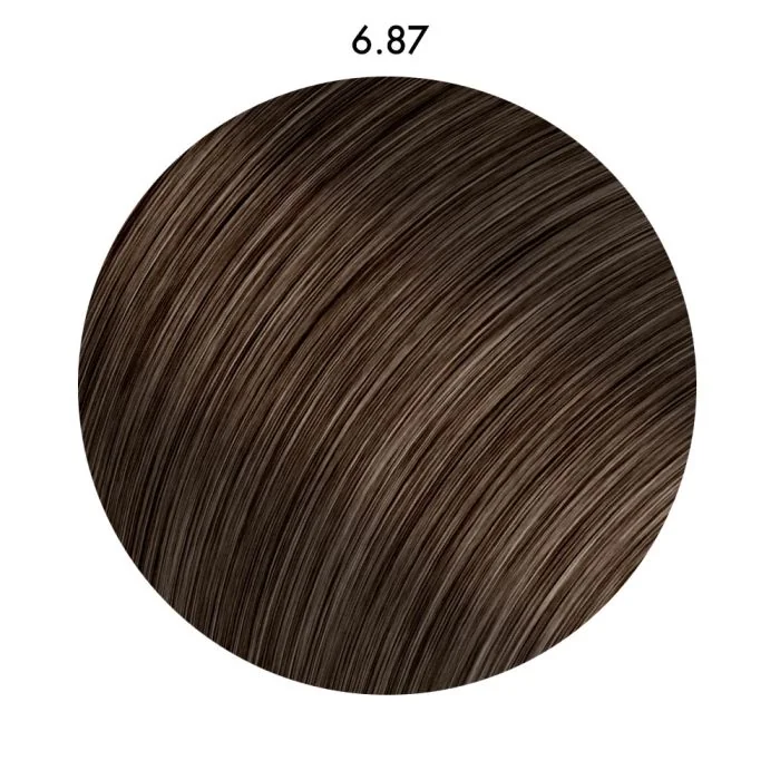 6.87 Blond foncé mat marron (100ml) - Lumini'Sens