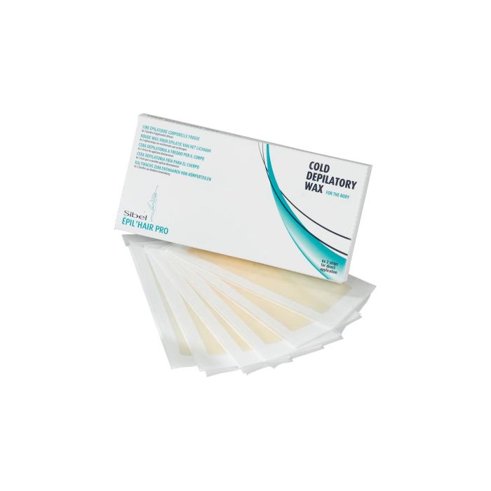 6 x 2 bandes épilatoires de cire froide corps - Epil'Hair Pro