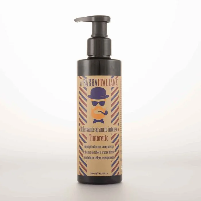 Coloration Orange barbe