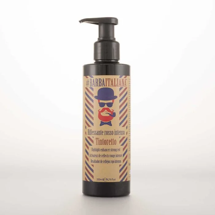 Coloration Rouge barbe