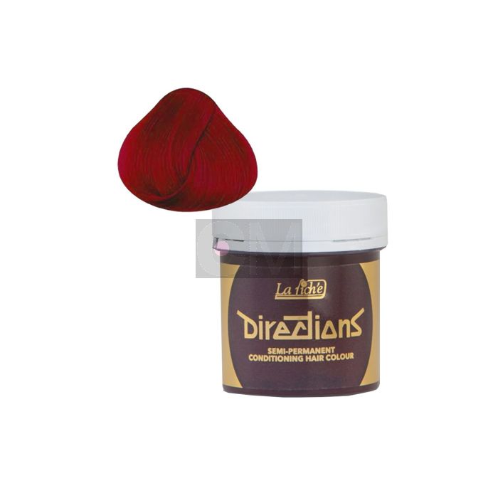 Directions Vermillion Red 100ml - Coloration Semi-Permanente Rouge Vermillon