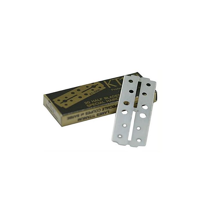 Etui de 10 lames doubles de rasoir - Platinum Titanium KT 1000