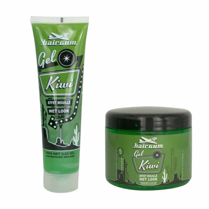Gel effet mouillé longue durée Hairgum Kiwi
