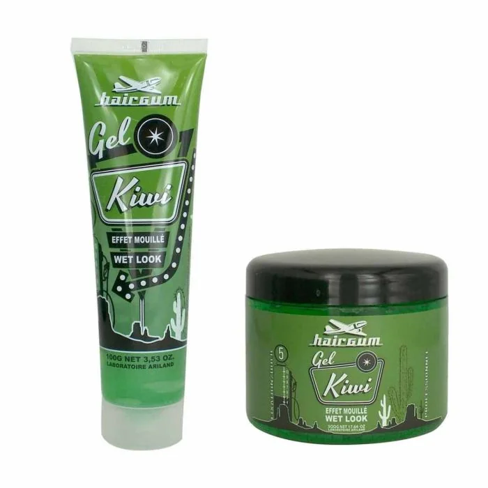 Gel effet mouillé longue durée Hairgum Kiwi
