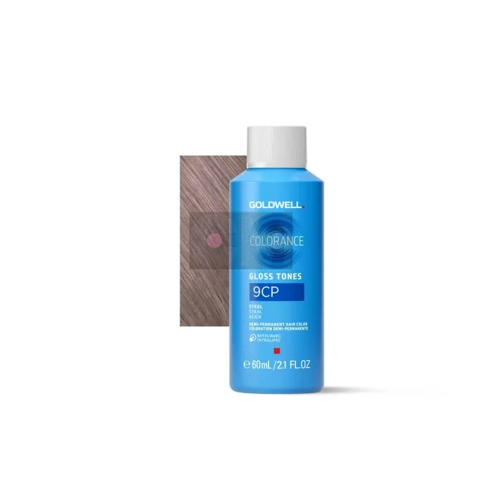 Goldwell Colorance Gloss Tones 9CP Steel - Gloss Toning Blond Acier