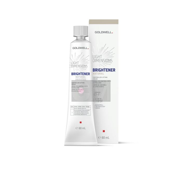 Goldwell Lightener Brightener Natural 60ml - Décolorant Professionnel Doux