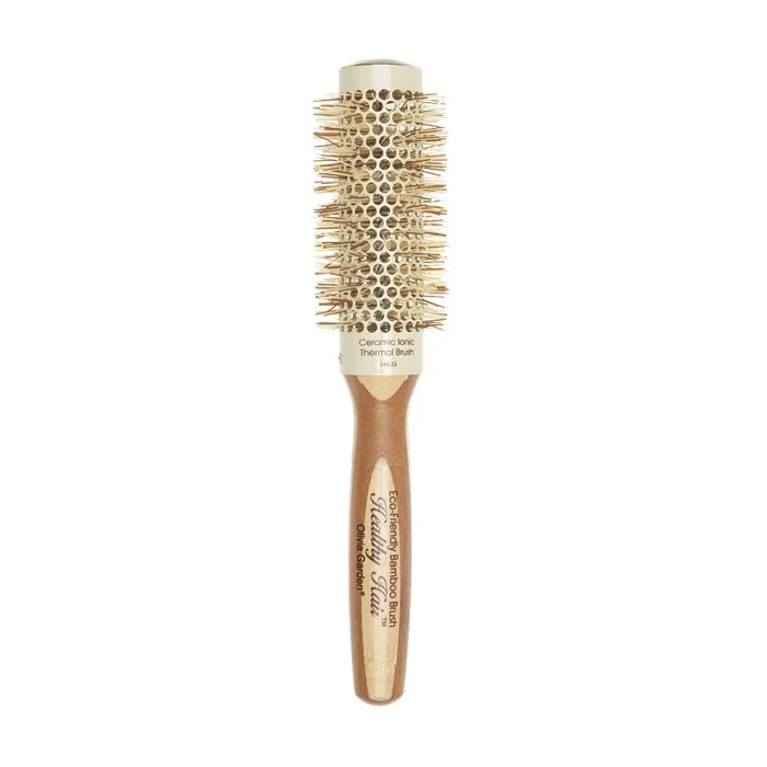 HH33 Brosse thermique bambou écologique en nylon  – Healthy Hair
